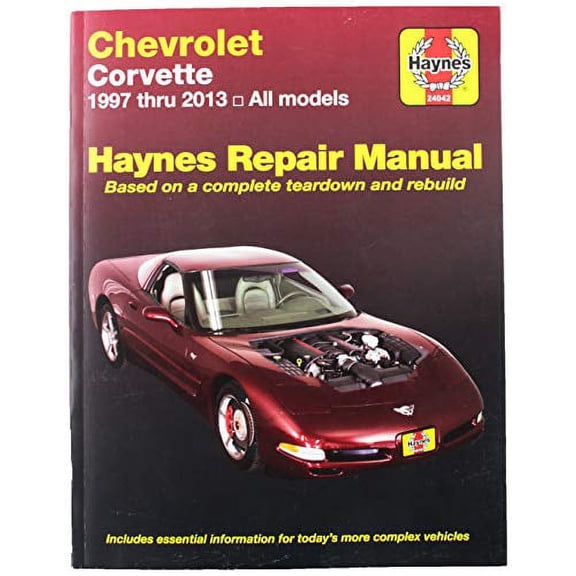 Haynes Manuals Haynes Repair Manual for Chevrolet Corvette, '97-'13 (24042)