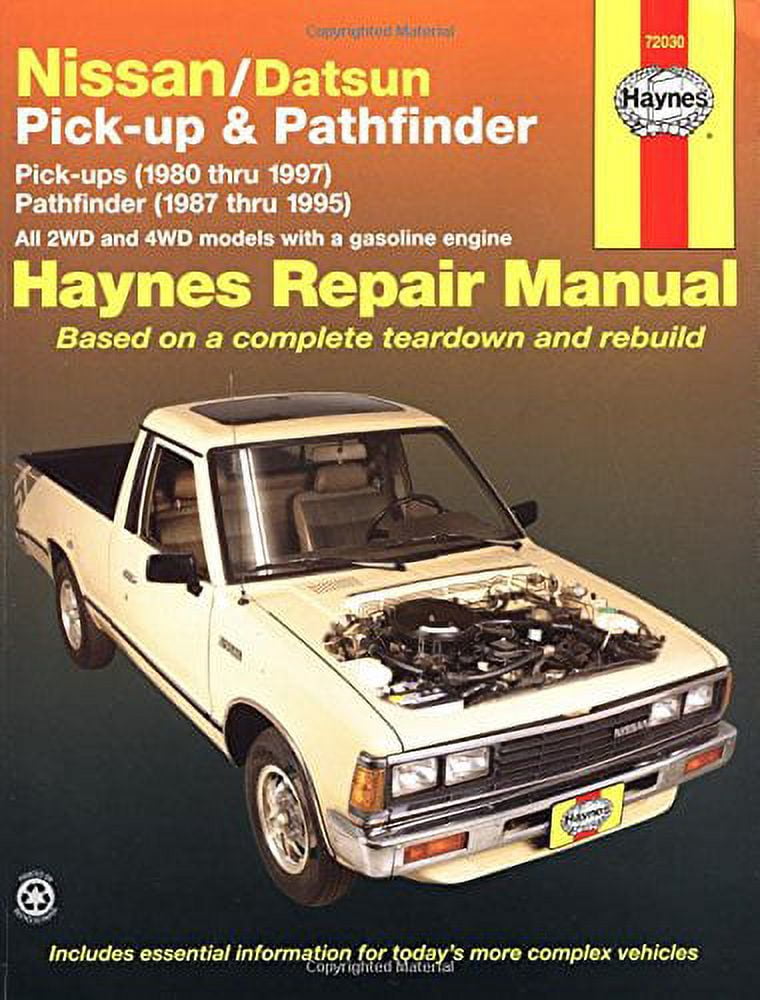 Haynes Manuals N. America, Inc. 72030 Pick-Up 80-97 & Pathfinder