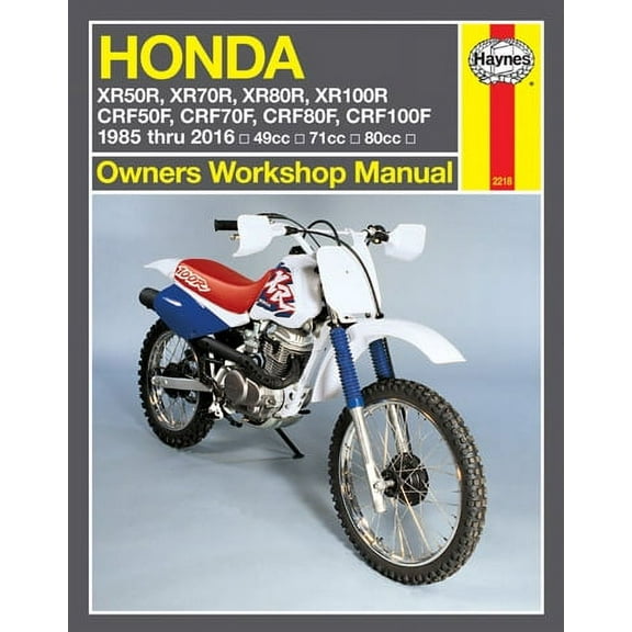 Haynes Owners Workshop Manuals: Honda XR80R, XR100R, CRF80F, CRF100F (Paperback)