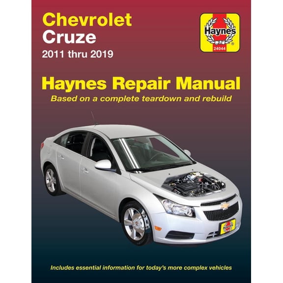 Haynes Repair Manual: Chevrolet Cruze Haynes Repair Manual : 2011 thru 2019 - Based on a complete teardown and rebuild (Paperback)
