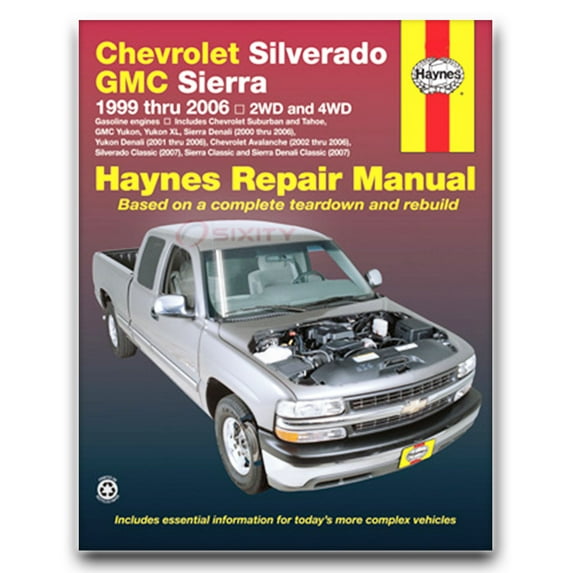 Haynes Repair Manual compatible with Chevrolet Suburban 1500 2000-2006