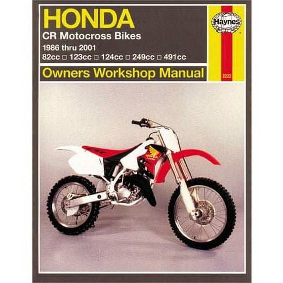 Haynes Repair Manual for Honda CR85R 2003-2007