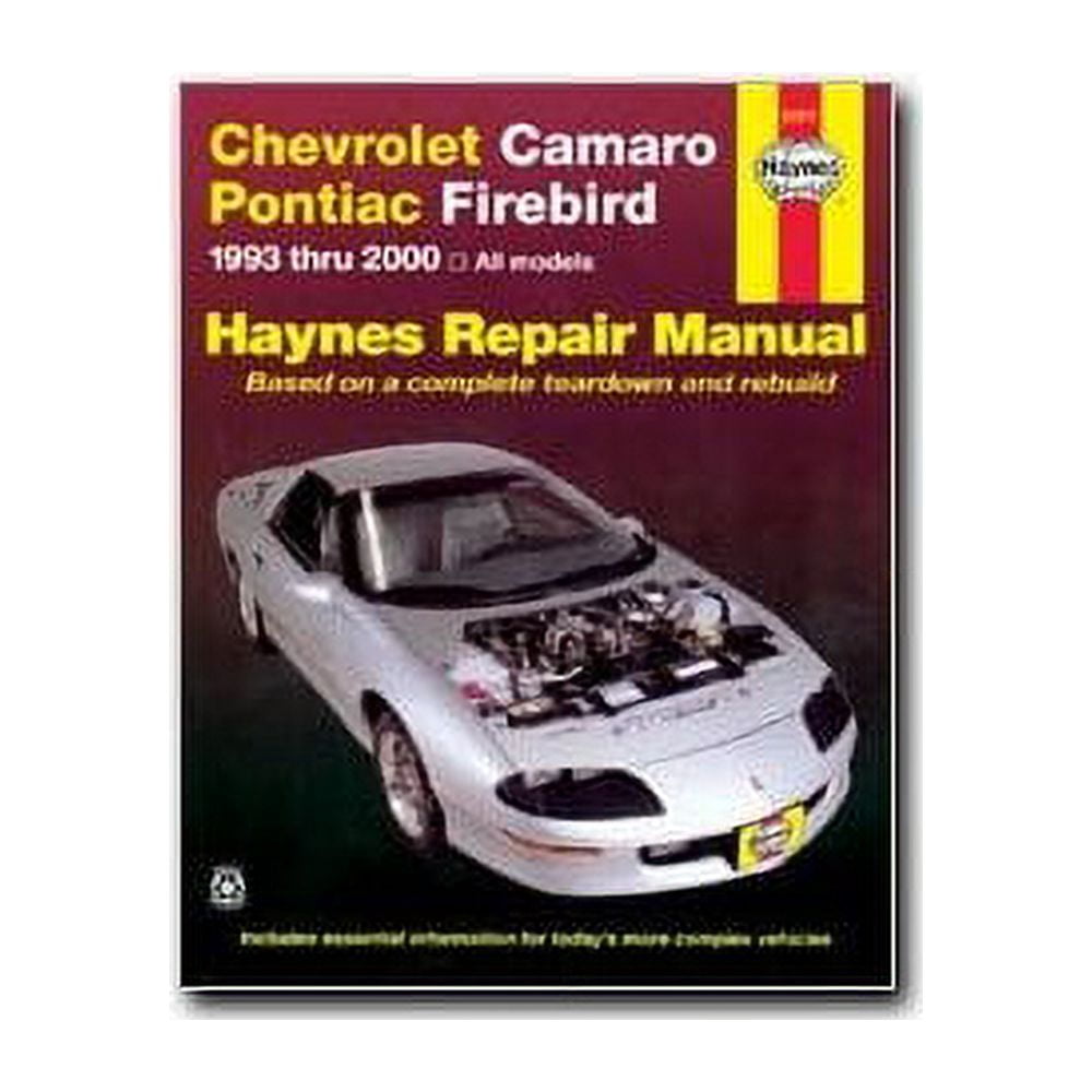 Haynes Repair Manuals Chevrolet Camaro / Pontiac Firebird, 93-02