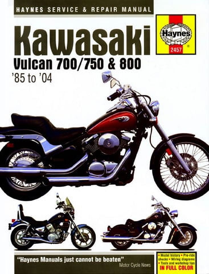 Haynes Repair/Service Manual '85-06 Vulcan VN700/750/800 (M2457