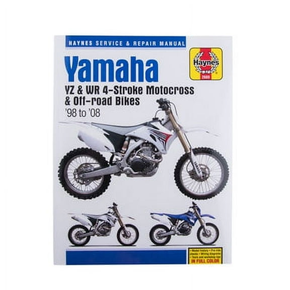 Haynes Repair/Service Manual '98-08 Yamaha YZ & WR 4-Stroke (M2689)