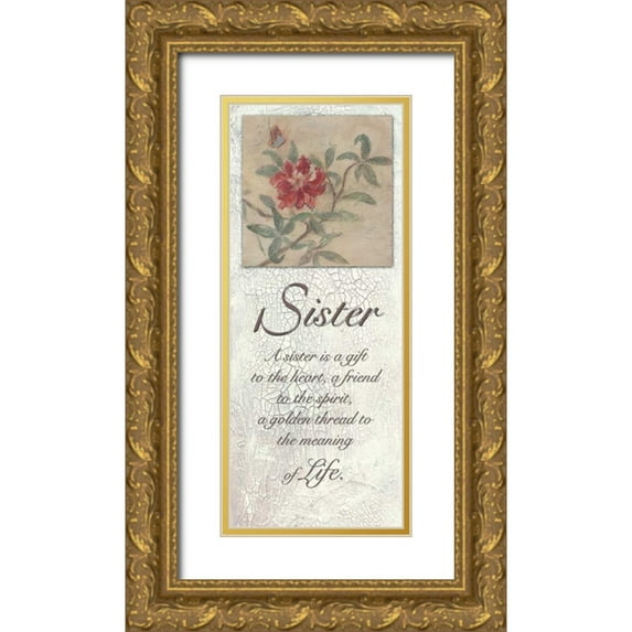 Haynes, Smith 10x18 Gold Ornate Wood Framed with Double Matting Museum Art Print Titled - .