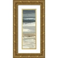 thumbnail image 1 of Haynes, Smith 11x24 Gold Ornate Wood Framed with Double Matting Museum Art Print Titled - Creamy Memories 2, 1 of 4