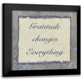 thumbnail image 1 of Haynes, Smith 12x12 Black Modern Framed Museum Art Print Titled - Gratitude Changes 4, 1 of 5