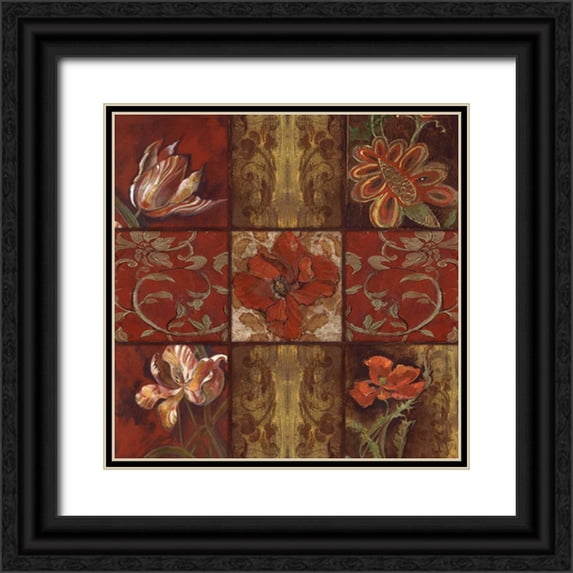 Haynes, Smith 12x12 Black Ornate Wood Framed with Double Matting Museum Art Print Titled - .