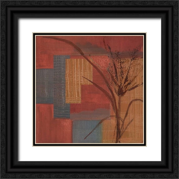 Haynes, Smith 12x12 Black Ornate Wood Framed with Double Matting Museum Art Print Titled - .