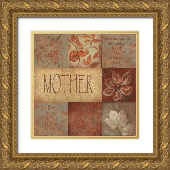 Haynes, Smith 12x12 Gold Ornate Wood Framed with Double Matting Museum Art Print Titled - .