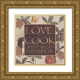 thumbnail image 1 of Haynes, Smith 12x12 Gold Ornate Wood Framed with Double Matting Museum Art Print Titled - ., 1 of 4