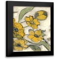 thumbnail image 1 of Haynes, Smith 12x14 Black Modern Framed Museum Art Print Titled - Citron Flora B2, 1 of 5
