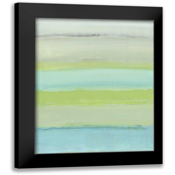 Haynes, Smith 12x14 Black Modern Framed Museum Art Print Titled - Rainforest Escape