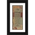 thumbnail image 1 of Haynes, Smith 12x24 Black Ornate Wood Framed with Double Matting Museum Art Print Titled - ., 1 of 4