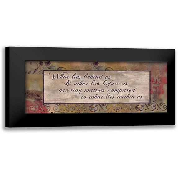Haynes, Smith 14x8 Black Modern Framed Museum Art Print Titled - .