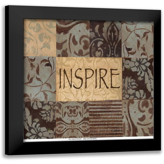 Haynes, Smith 15x15 Black Modern Framed Museum Art Print Titled - .
