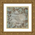 thumbnail image 1 of Haynes, Smith 15x15 Gold Ornate Wood Framed with Double Matting Museum Art Print Titled - Today-Relax, 1 of 4