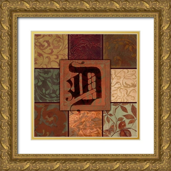 Haynes, Smith 15x15 Gold Ornate Wood Framed with Double Matting Museum Art Print Titled - .
