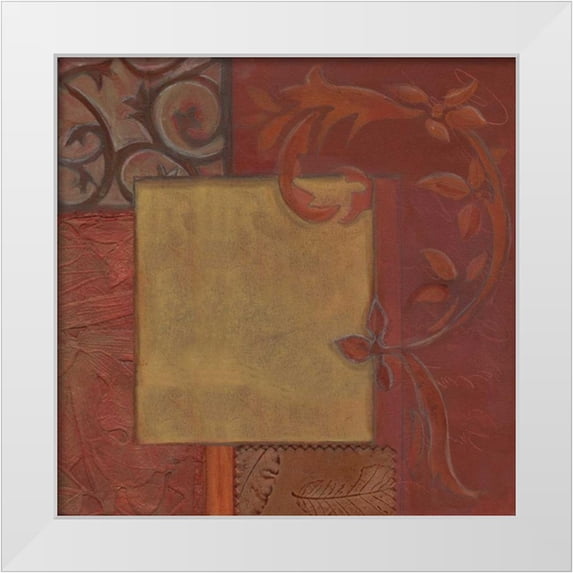 Haynes, Smith 15x15 White Modern Wood Framed Museum Art Print Titled - .