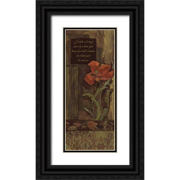 Haynes, Smith 15x32 Black Ornate Wood Framed with Double Matting Museum Art Print Titled - .