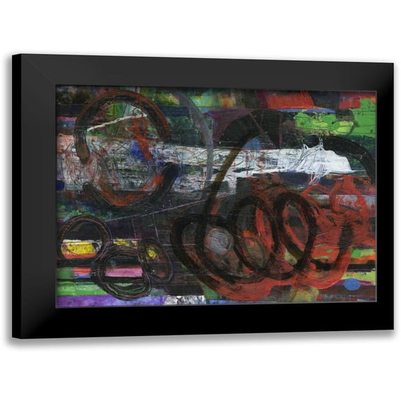 Haynes, Smith 18x15 Black Modern Framed Museum Art Print Titled - Roadway Crash