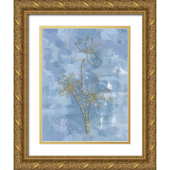 Haynes, Smith 19x24 Gold Ornate Wood Framed with Double Matting Museum Art Print Titled - Simple Vintage 1