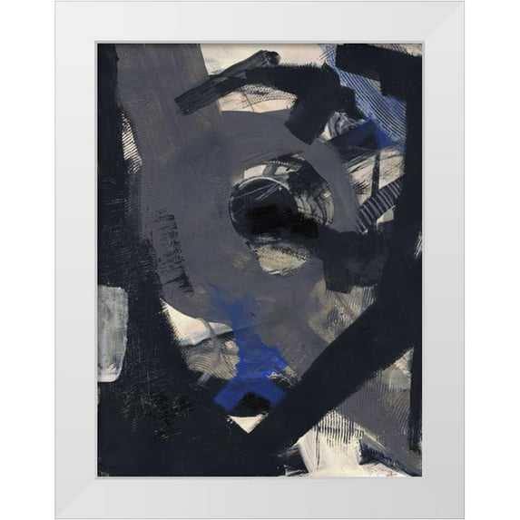 Haynes, Smith 19x24 White Modern Wood Framed Museum Art Print Titled - Left of Carmen