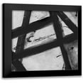 thumbnail image 1 of Haynes, Smith 20x20 Black Modern Framed Museum Art Print Titled - Through The Webbing BW 2, 1 of 5
