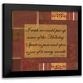thumbnail image 1 of Haynes, Smith 20x20 Black Modern Framed Museum Art Print Titled - ., 1 of 5