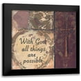 thumbnail image 1 of Haynes, Smith 20x20 Black Modern Framed Museum Art Print Titled - ., 1 of 5