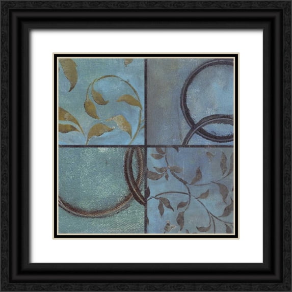 Haynes, Smith 20x20 Black Ornate Wood Framed with Double Matting Museum Art Print Titled - .