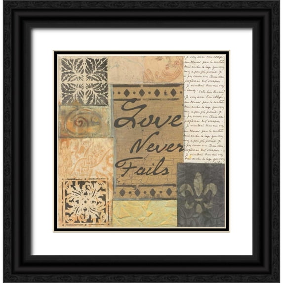 Haynes, Smith 20x20 Black Ornate Wood Framed with Double Matting Museum Art Print Titled - .