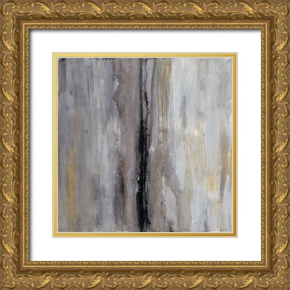 Haynes, Smith 20x20 Gold Ornate Wood Framed with Double Matting Museum Art Print Titled - The Hall
