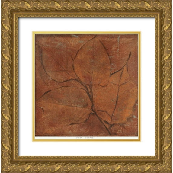 Haynes, Smith 20x20 Gold Ornate Wood Framed with Double Matting Museum Art Print Titled - .