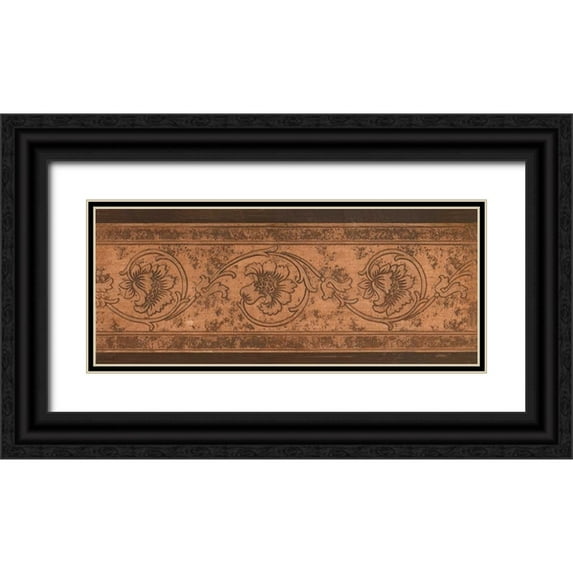 Haynes, Smith 24x12 Black Ornate Wood Framed with Double Matting Museum Art Print Titled - .
