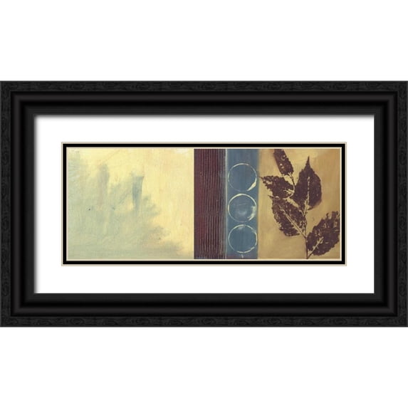 Haynes, Smith 24x12 Black Ornate Wood Framed with Double Matting Museum Art Print Titled - .