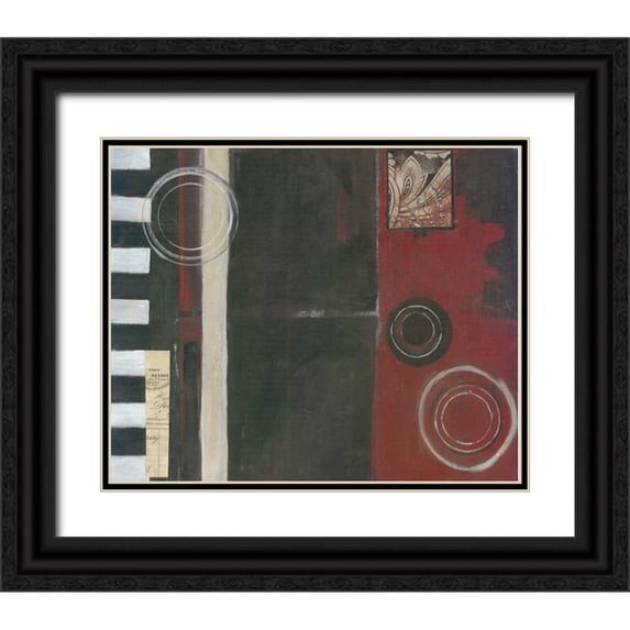 Haynes, Smith 24x20 Black Ornate Wood Framed with Double Matting Museum Art Print Titled - .
