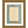 thumbnail image 1 of Haynes, Smith 25x32 Gold Ornate Wood Framed with Double Matting Museum Art Print Titled - God Serenity, 1 of 4