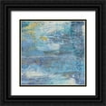 thumbnail image 1 of Haynes, Smith 26x26 Black Ornate Wood Framed with Double Matting Museum Art Print Titled - Sapphire Collision 2, 1 of 4