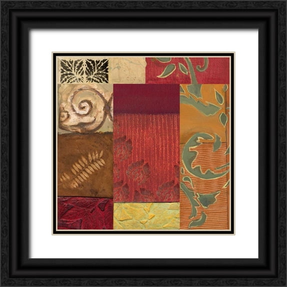 Haynes, Smith 26x26 Black Ornate Wood Framed with Double Matting Museum Art Print Titled - .