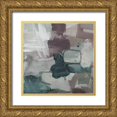 thumbnail image 1 of Haynes, Smith 26x26 Gold Ornate Wood Framed with Double Matting Museum Art Print Titled - Cool Swatch C, 1 of 4