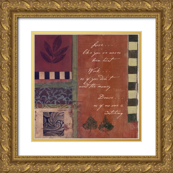 Haynes, Smith 26x26 Gold Ornate Wood Framed with Double Matting Museum Art Print Titled - .
