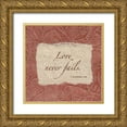 thumbnail image 1 of Haynes, Smith 26x26 Gold Ornate Wood Framed with Double Matting Museum Art Print Titled - ., 1 of 4
