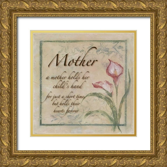 Haynes, Smith 26x26 Gold Ornate Wood Framed with Double Matting Museum Art Print Titled - .