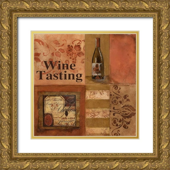 Haynes, Smith 26x26 Gold Ornate Wood Framed with Double Matting Museum Art Print Titled - .