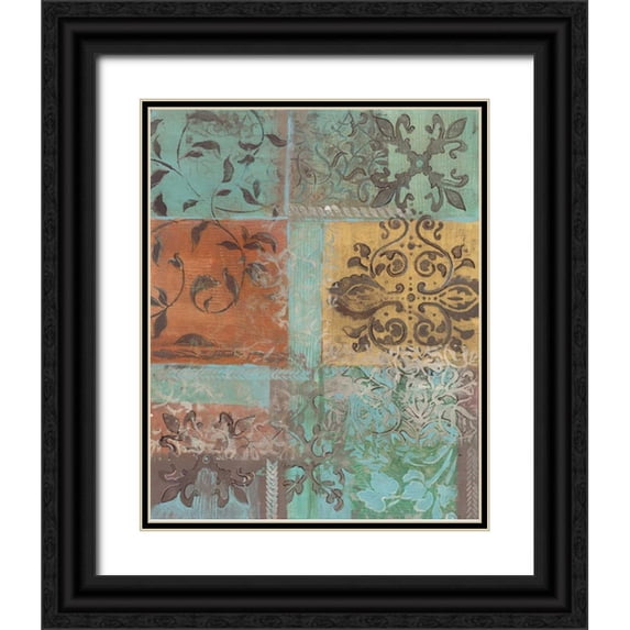 Haynes, Smith 26x31 Black Ornate Wood Framed with Double Matting Museum Art Print Titled - .
