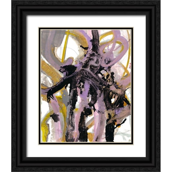 Haynes, Smith 26x32 Black Ornate Wood Framed with Double Matting Museum Art Print Titled - Chaotic Spring