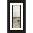 thumbnail image 1 of Haynes, Smith 7x14 Black Ornate Wood Framed with Double Matting Museum Art Print Titled - Desert Oasis 1, 1 of 4