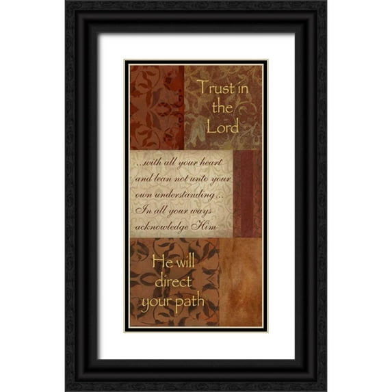 Haynes, Smith 9x14 Black Ornate Wood Framed with Double Matting Museum Art Print Titled - .